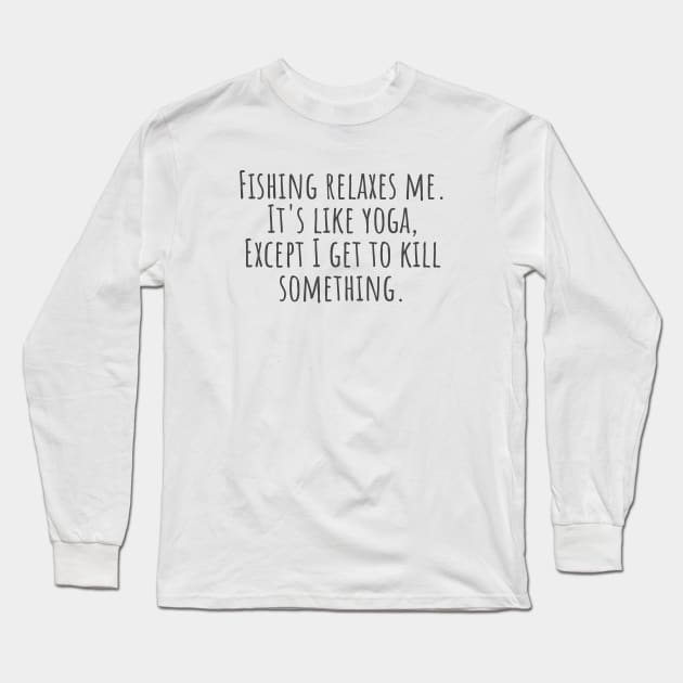 Fishing Long Sleeve T-Shirt by ryanmcintire1232